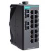 Unmanaged Ethernet switch with 14 10/100BaseT(X) ports, 2 100BaseFX multi-mode ports with SC connectors, and -40 to 75°C operating temperatureMOXA