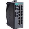 Unmanaged Ethernet switch with 14 10/100BaseT(X) ports, 2 100BaseFX single-mode ports with SC connectors, and -10 to 60°C operating temperatureMOXA