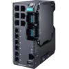 Managed Ethernet switch with 6 10/100BaseT(X) ports, 3 100BaseFX multi-mode ports with SC connectors, dual power inputs 12/24/48 VDC, -40 to 75°C operating temperatureMOXA