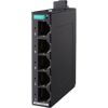 5-Port full gigabit Entry-level Unmanaged Switch, 5 Fast TP ports, -40 to 75°CMOXA