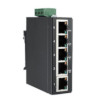 5 Ports 10/100BASE-TX Slim-Type Industrial Unmanaged Ethernet Swicth, -40 ~ 75 °C Operating TemperatureADVANTECH