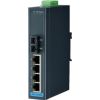 Industrial Unmanaged Ethernet Swicth with 4 Ports 10/100Base-T(X) + 1-port 100 Mbps Single-mode SC type fiber opticADVANTECH
