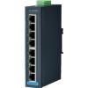 5 Ports 10/100 Mbps Industrial Unmanaged Ethernet Swicth, -40 ~ 75 °C Operating TemperatureADVANTECH