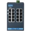 16-port 10/100Mbps Industrial Managed Ethernet Switch Supporting EtherNet/IP, -40 to 75°C operating temperatureADVANTECH