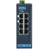 8-port 10/100Mbps Industrial Managed Ethernet Switch Supporting EtherNet/IP, -40 to 75°C operating temperatureADVANTECH