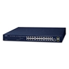 24-Port 10/100/1000T + 2-Port 100/1000X SFP Managed SwitchPlanet
