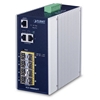 Industrial 6-Port 100/1000X SFP + 2-Port 1G/2.5G SFP + 2-Port 10/100/1000T Managed Switch (-40 ~ 75 degrees C)Planet