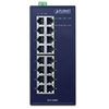 Industrial 16-Port 10/100/1000T Ethernet Switch (-40~75 degrees C)Planet