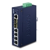 L2+ Industrial 4-Port 10/100/1000T + 2-Port 100/1000X SFP Managed Ethernet Switch (-40~75 degrees C)Planet