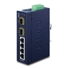 Industrial 4-Port 10/100/1000T + 2-Port 100/1000X SFP Ethernet SwitchPlanet