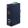 1000BASE-SX /LX to 10/100/1000BASE-T 802.3at PoE+ Industrial Media Converter (mini-GBIC, SFP)Planet