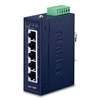 Industrial 5-Port 10/100TX Compact Ethernet Switch (-40~75 degrees C operating temperature)Planet