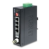 Industrial 1-Port BNC/RJ11 to 4-Port Gigabit Ethernet ExtenderPlanet