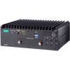 X86 fanless computer with Intel Core Celeron 6305E CPU, 4x GigaLan, 2x RS-232/RS-422/RS-485, 2xDP, 6x USB3.0, M.2 B+E key, 2xSSD, Audio in/out, 9-36 VDCMOXA