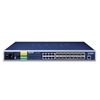 L2+ 16-Port 100/1000BASE-X SFP + 8-Port 10/100/1000BASE-T Managed Metro Ethernet SwitchPlanet