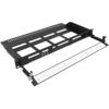 1U 19 MODULAR FIXED FRAME 3 SLOT LGX UNLOADED WITH FRONT & REAR MGMTNEXCONEC