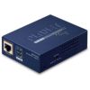 Single port 10Gbps 802.3bt PoE++ Injector (95 Watts, 802.3bt Type-4, PoH, force mode support, PoE Usage LED, 10/100/1G/2.5G/5G/10Gbps Data rate) -w/external 54V 130W AC power adapter includedPlanet