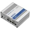 Router industriale cellulare LTE Cat 6, progettato per applicazioni professionali che richiedono una connessione affidabile e veloce e un'elevata capacità di trasferimento dati.TELTONIKA