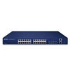Layer 2+ 24-Port 10/100/1000T + 4-Port 10G SFP+ Stackable Managed SwitchPlanet
