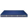 Layer 3 48-Port 10/100/1000T + 6-Port 10G SFP+ Stackable Managed Switch (Hardware stacking up to 8 units, hardware-based Layer 3 IPv4/IPv6 Routing and VRRP, supports ERPS Ring)Planet