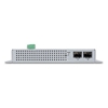 Industrial 8-port 10/100/1000T 802.3at PoE + 2-port 1G/2.5G SFP Wall-mount Managed SwitchPlanet