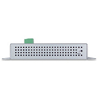 Industrial 8-Port 10/100/1000T Wall-mounted Managed Switch with 4-Port PoE+ (-40~75 degrees C)Planet
