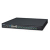 Layer 3 12-Port 10G SFP+ +8-Port 10/100/1000T Managed Switch with Dual 100~240V AC Redundant PowerPlanet