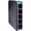 5-Port Entry-level Unmanaged Switch, 5 Fast T(X) ports, ,QoS supported, IP40 Plastic Housing,-10 to 60°C MOXA