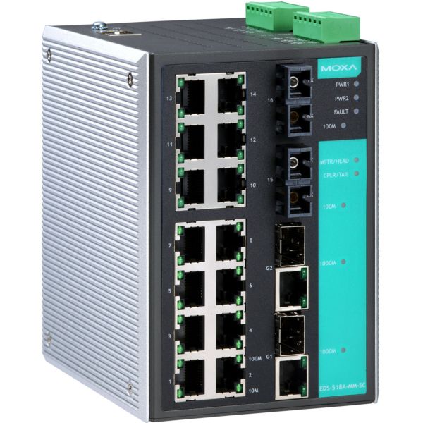 EDS-518A-MM-SC-T MOXA EDS-518A-MM-SC-T MOXA