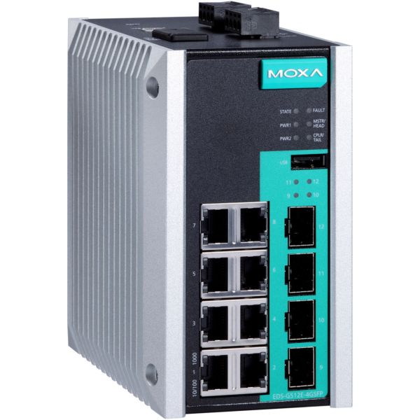 EDS-G512E-4GSFP-T MOXA EDS-G512E-4GSFP-T MOXA
