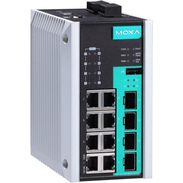 EDS-G512E-8PoE-4GSFP-T MOXA EDS-G512E-8PoE-4GSFP-T MOXA