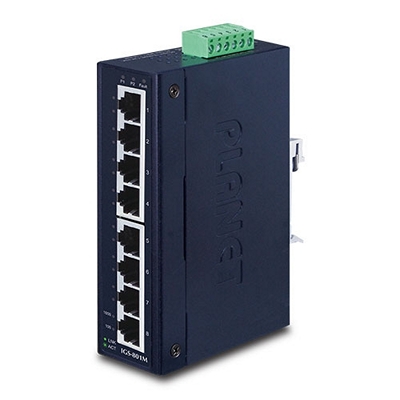 IGS-801M Planet DIN Rail managed switches