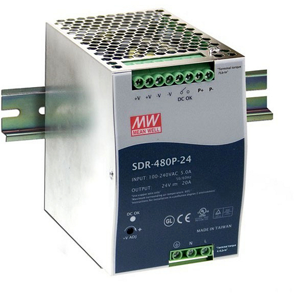 SDR-480P-24 Mean Well SDR-480P-24 Mean Well