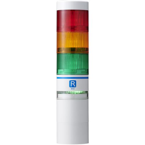 WIO-B1R-RYG | Unità di controllo wireless  - ricevitore più tre moduli luminosi Rosso giallo verde