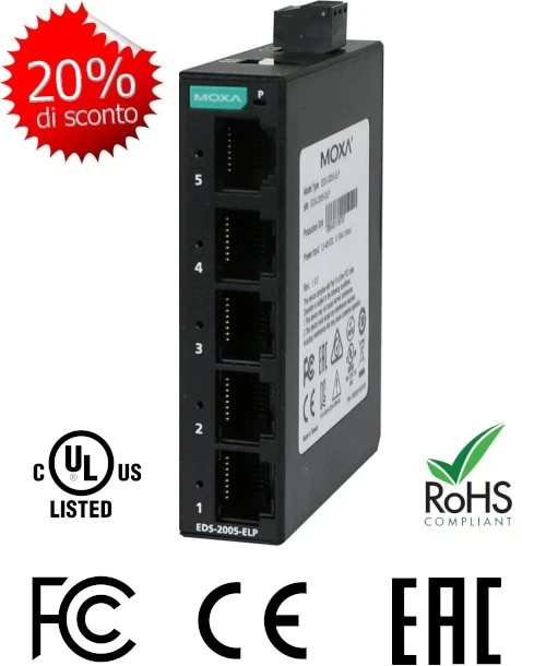 Moxa switch offerta