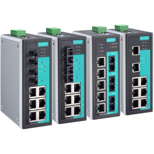 DIN Rail managed switches