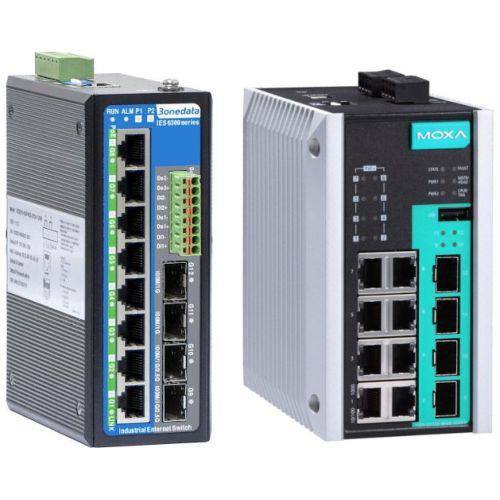 DIN Rail POE Managed Switches