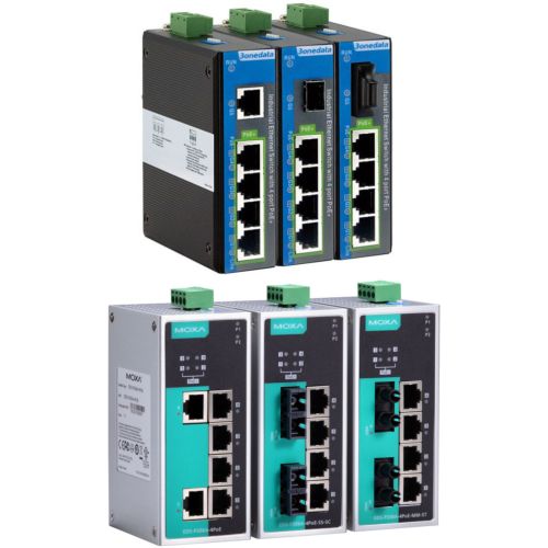 DIN Rail POE Unmanaged Switches